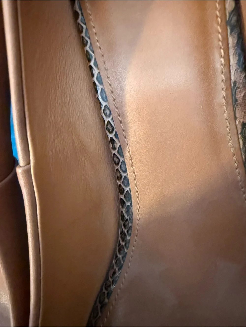 Tory Burch sleek leather